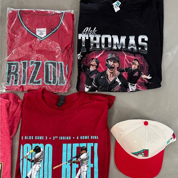 AZ Diamondbacks XL Shirts / Jerseys - Picture 2 of 3